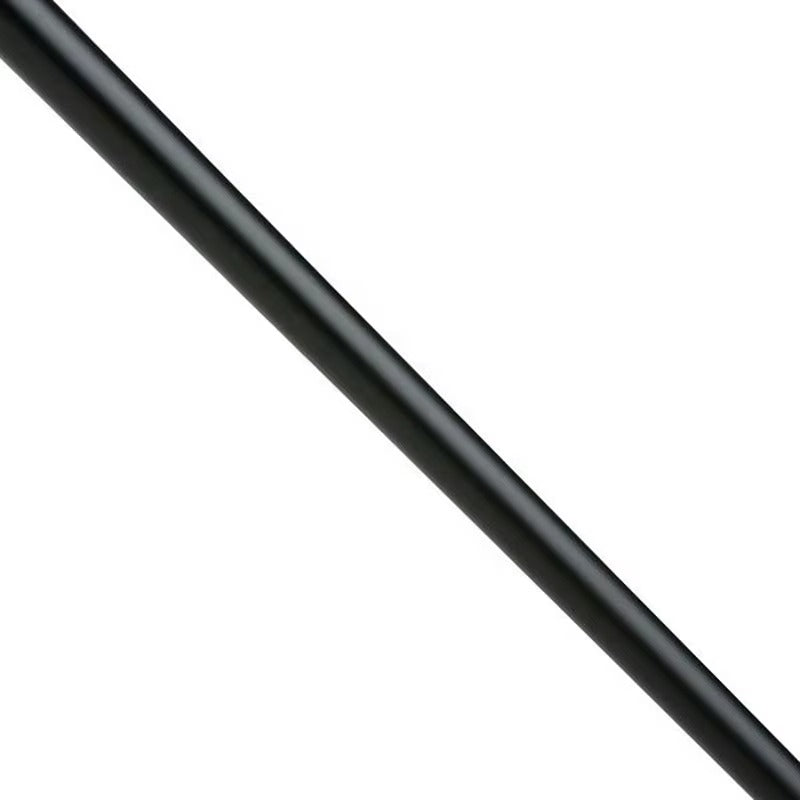 Matte Black Straight Single-Bend Steel Putter Shaft