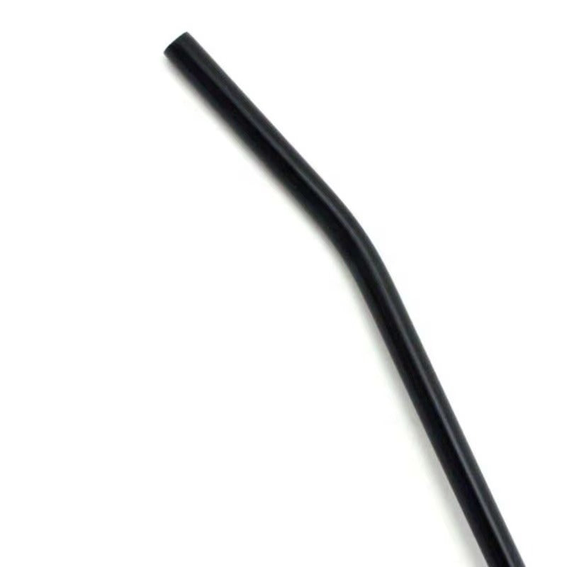 Matte Black Straight Single-Bend Steel Putter Shaft