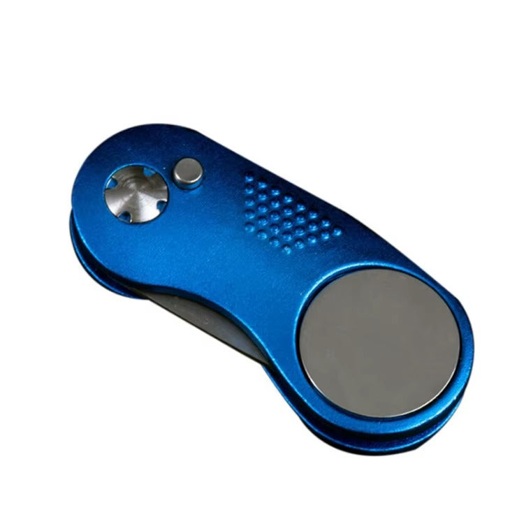 High-Quality Foldable Custom Logo Golf Divot Tool (Putting Green Fork)