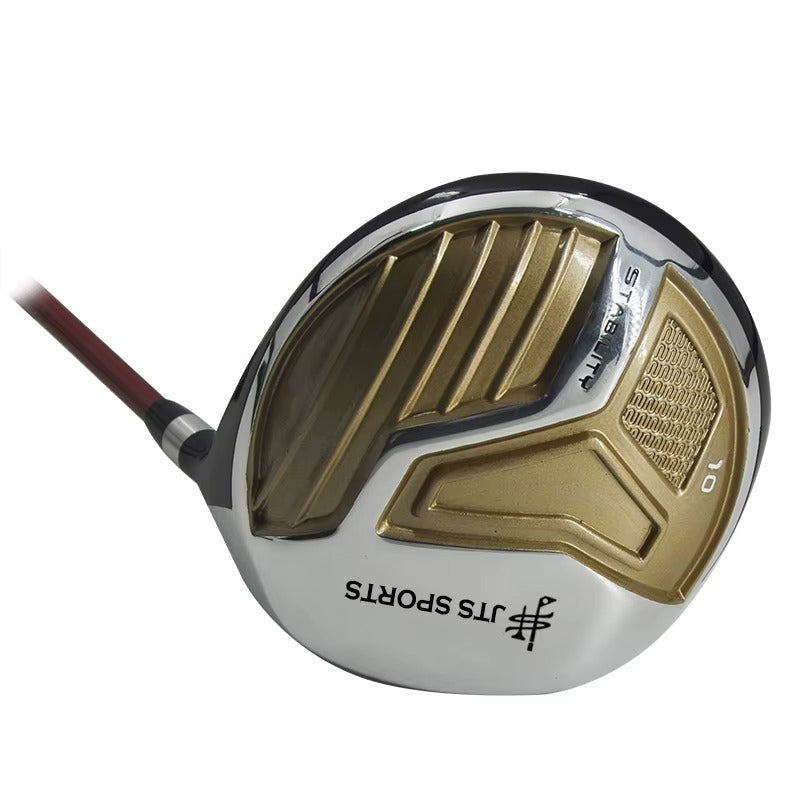Right-Handed Forged Titanium Golf Driver Head & Club Set