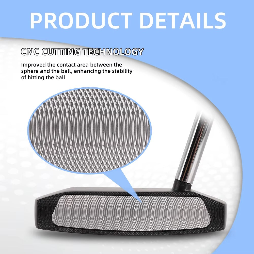 High-Quality Forged CNC-Milled Steel Golf Putter