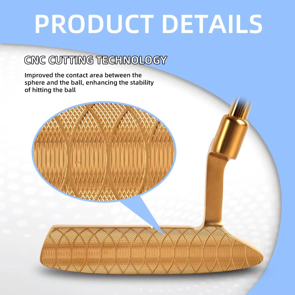 Hot-Selling Right-Handed Stainless Steel Golf Putter – Factory Price