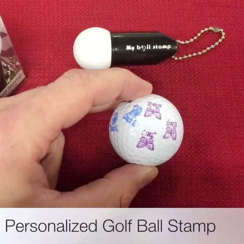 High-Quality No-Fade Quick-Dry Custom Logo Golf Ball Stamps