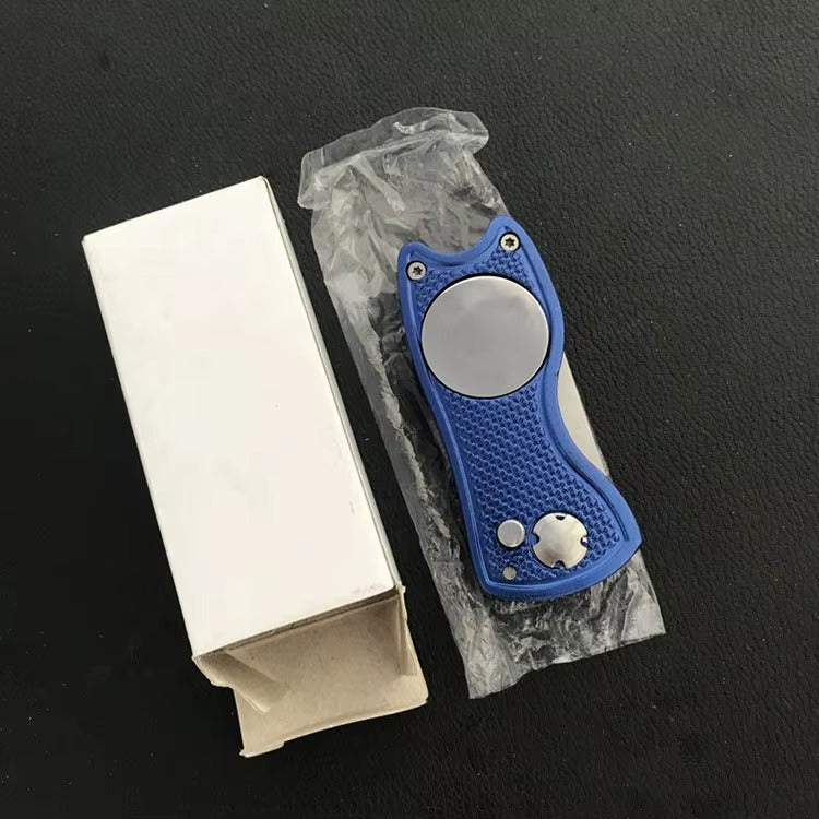 Custom Logo Foldable Retractable Switchable Golf Divot Tool